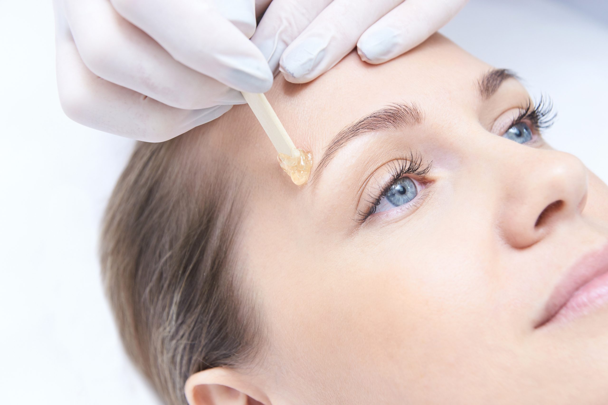 Hair removal. Cosmetic procedure. Beauty and health. Bright skin